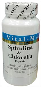 รูปภาพของ Vital-M Spirulina & Chlorella 60cap